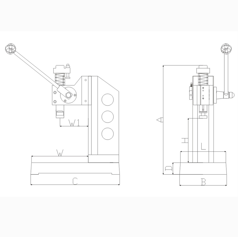 高精密手動壓床